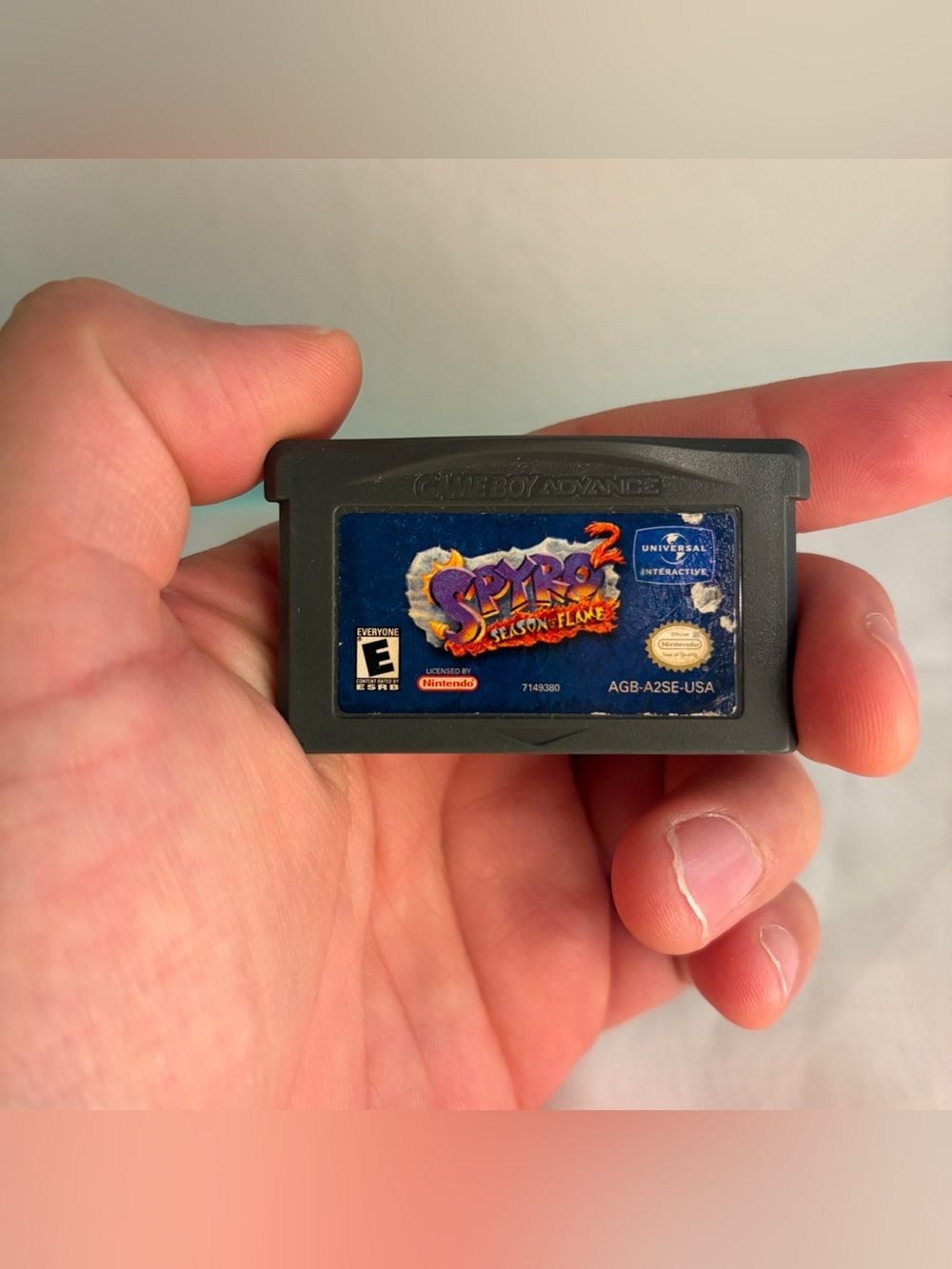 Spyro 2: Season of Flame (Nintendo Game Boy Advance, 2002) GBA Cart Only Tested